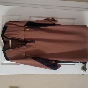 Lane Bryant dress with gold details